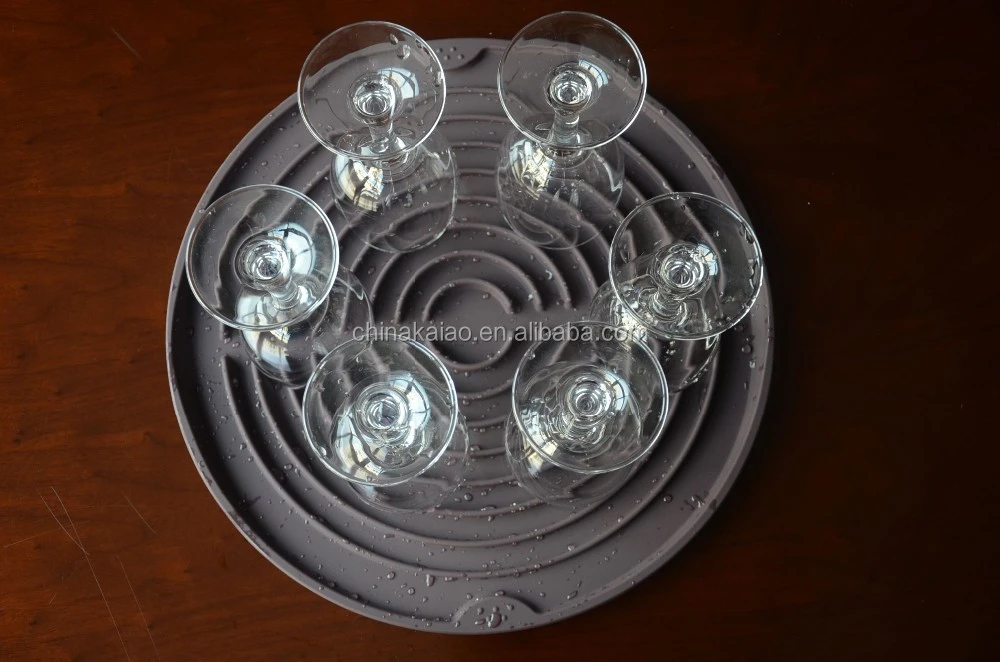 promotional christmas kitchen gift silicone mat draining rack