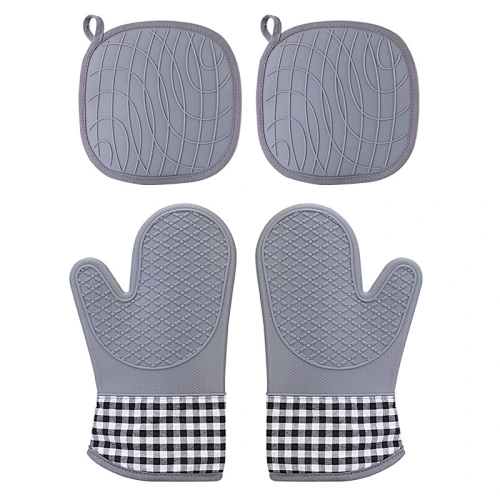 silicone oven gloves with fingers