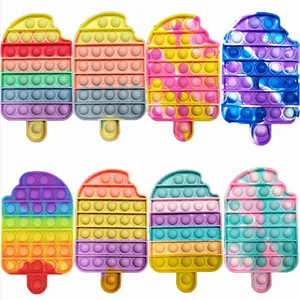 Proveedor De Pulsera Fidget Toy Set Heart Unicorn Confetti Popper Puzzle Fidget Among Us Strawberry Push Pop