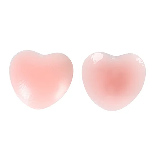 Women Heart Invisible Bra Nipple Covers Non Adhesive Opaque Pasties Nipple Cover