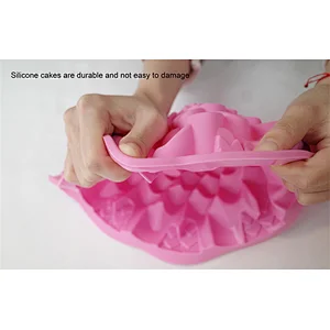 Non-Stick Silicone Muffin Baking 3D Silicone Mold For Baking Silicone Mousse Cake Molds Baking Mold