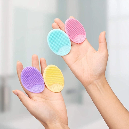 silicone makeup cleaner pad