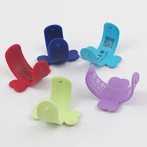 Universal Color Phone Holder Silicone Cell Mobile Phone Custom Stick On Stand