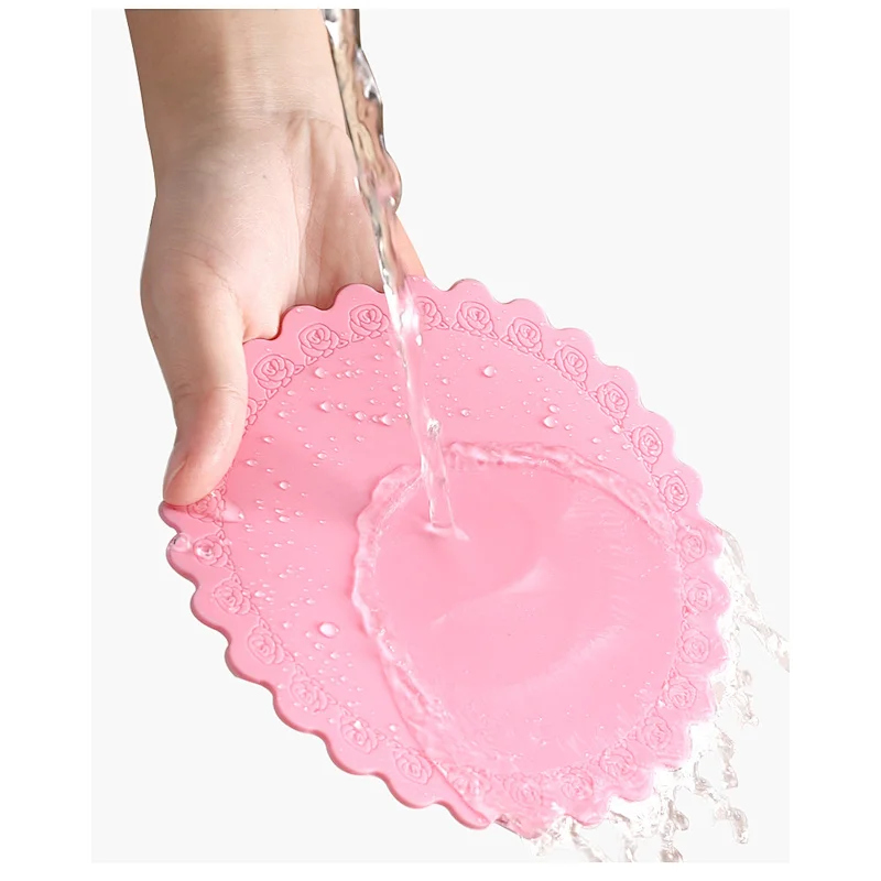Cups Holder Silicone Drink Coaster Coffee Cup Silicone Tea Cup Coaster