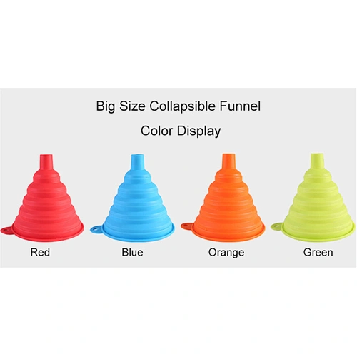 foldable silicone funnel