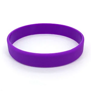 Silicone Bracelet Wristband Silicone Rubber Band Embossed Custom Printed Silicon Band