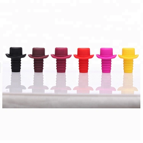 New Products Silicone Wine Stopper And Pourer