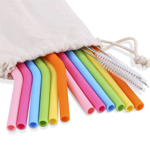 bendable silicone straws