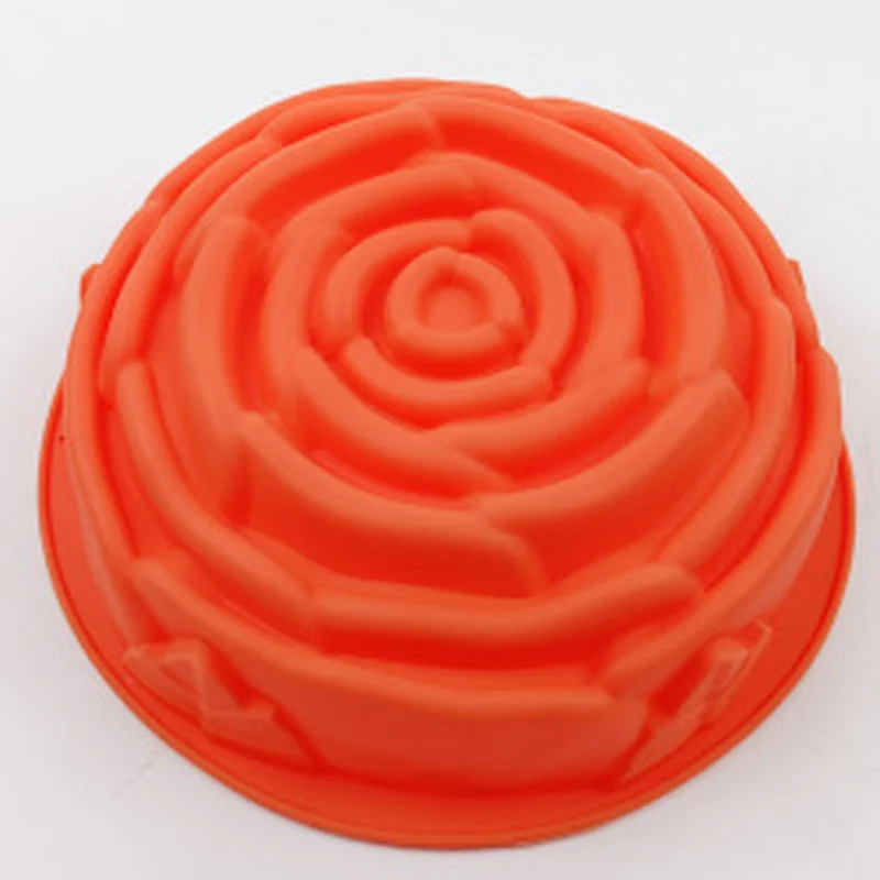 Flower Molds For Cake Decoration Silicone Rose Mousse Cake Mold Silicone Mold Food Grade