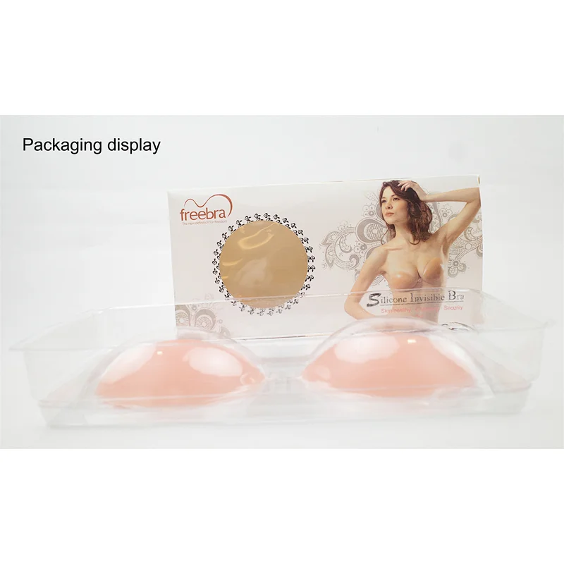 Self-Adhesive High Quality Push-Up Silicone Bra Girl Sexy Silicone Invisible  Bra Cups
