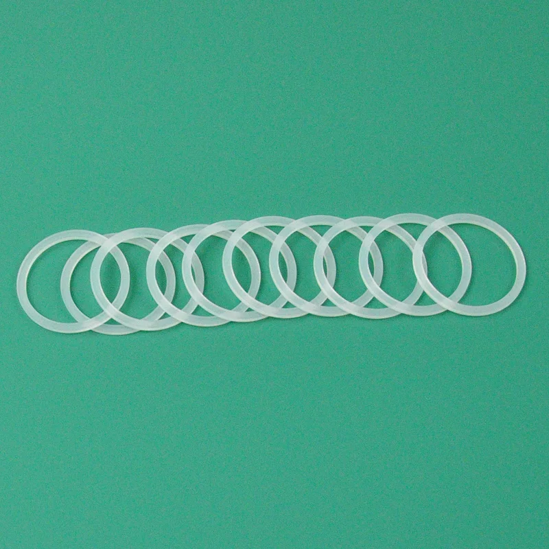 Silicone Sealing O-Rings Gaskets Transparent Silicone Rubber Seal O Ring