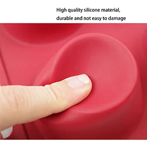 Merry Christmas Silicone Cake Baking Cup Eco Friendly Baking Pans Wholesale Baking Tool Moulds