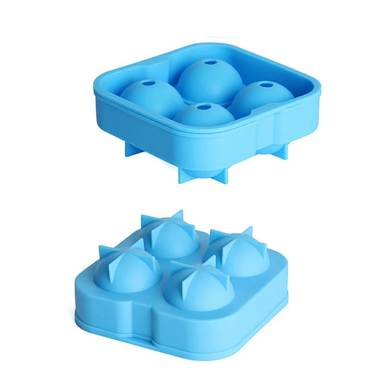Round Ice Cube Tray With Lid Ice Ball Maker Mold Ball Mold With Lid Ice Mould Maker Ball Tray