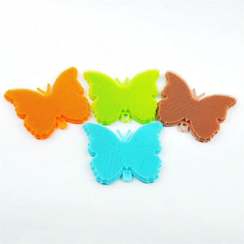 silicone hand scrubber