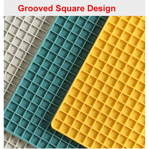 self draining silicone drying mat