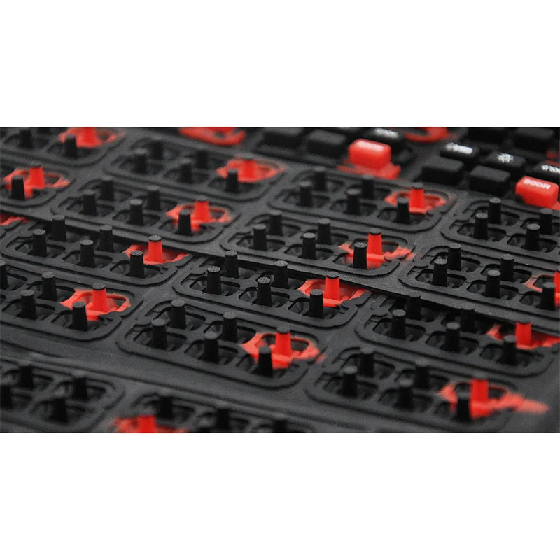 Silicone Rubber Button Pad Matrix Keypad Conductive Electronic Silicone Rubber Buttons