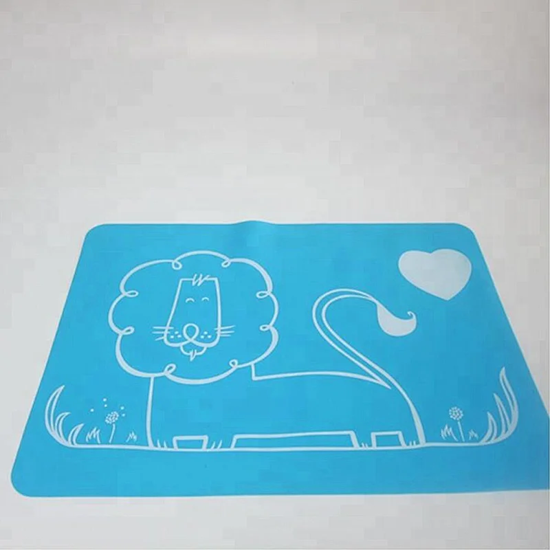 Resistant Washable Silicone Placemats For Toddlers