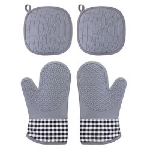 silicone oven gloves with fingers