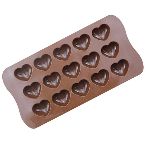 Chocolate Molds Heart Shape Moldes De Silicon Para  Custom Chocolate Mold With Logo