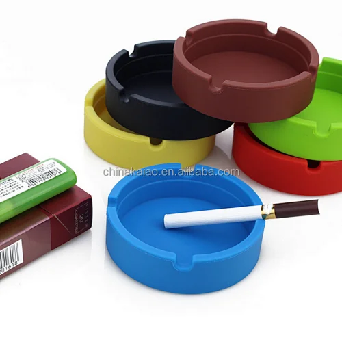 High quality silicone portable pocket ashtray cheap promotion sale