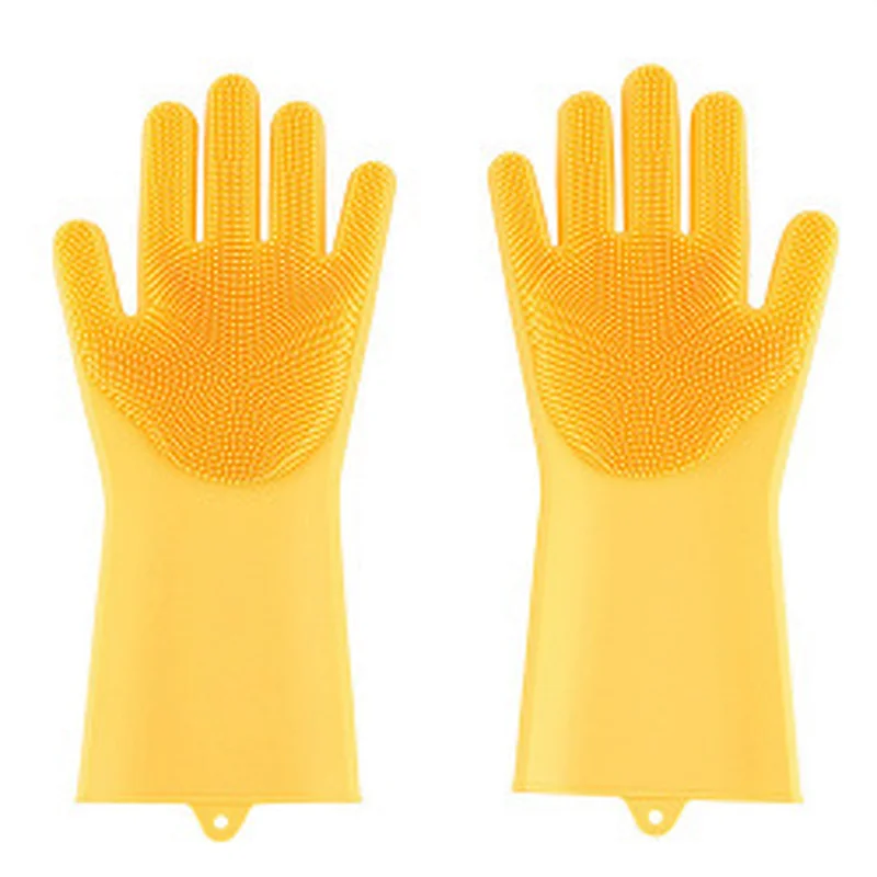 Cleaning Silicone Glove Silicone Magic Washing Gloves