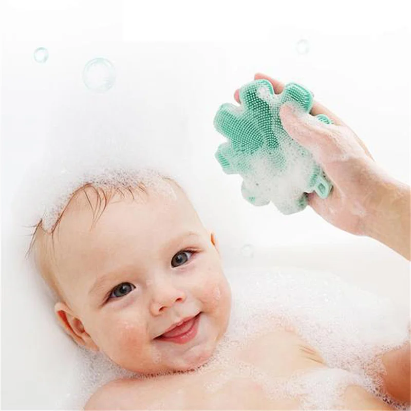 New Design Silicone Body Scrubber Easy To Clean Bath Scrubber Silicon Brush
