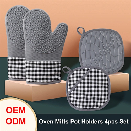 oven mitts with fingers