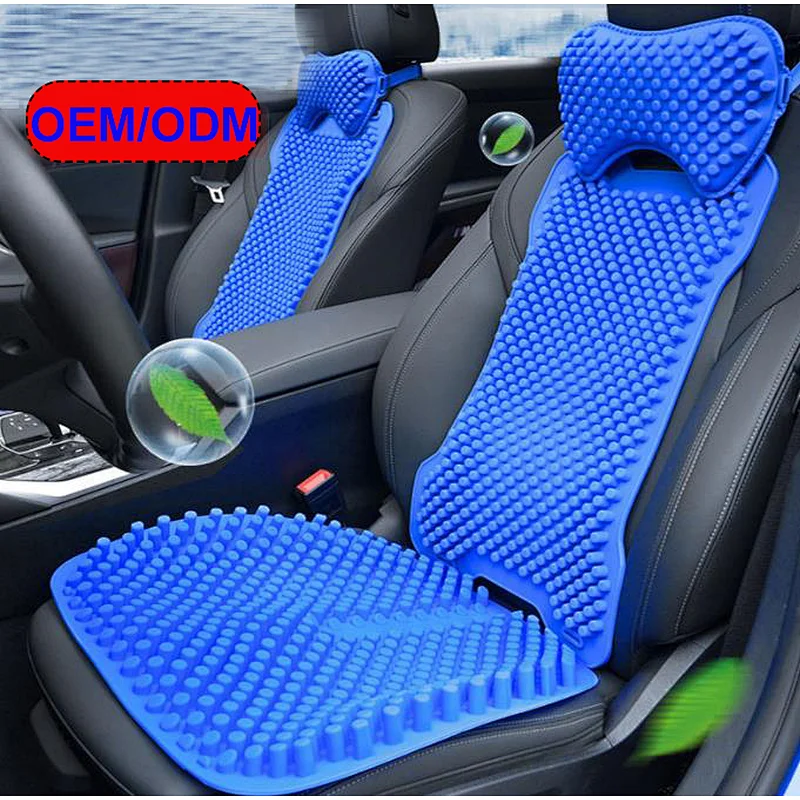 Breathable Chair Seat Cushion Office Chair Pad Cushions Breathable Waterproof Silicone Car Seat Mat