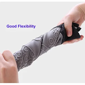 Extra Long Cotton Silicone Anti Slip Oven Mitts Oven Mitt Non-slip Thickening Glove