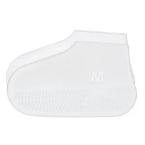Silicone Rainproof Shoe Cover Non-Slip Flexible Portable Transparent Custom  Reusable Water Proof Silicon Shoe Covers