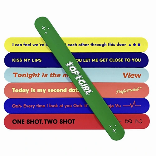 personalised slap bands