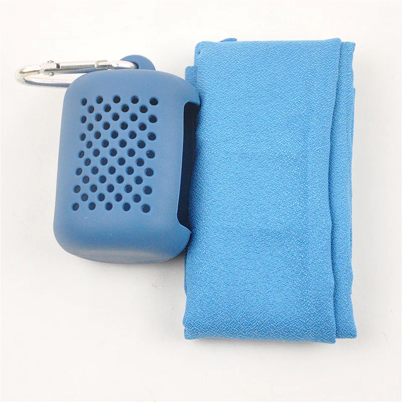 Microfiber Sport In Case Organic Eco Cooling Towel Promotional Silicone Case
