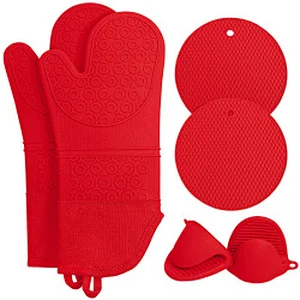 Silicone Microwave Oven Gloves Heat Resistant Gloves