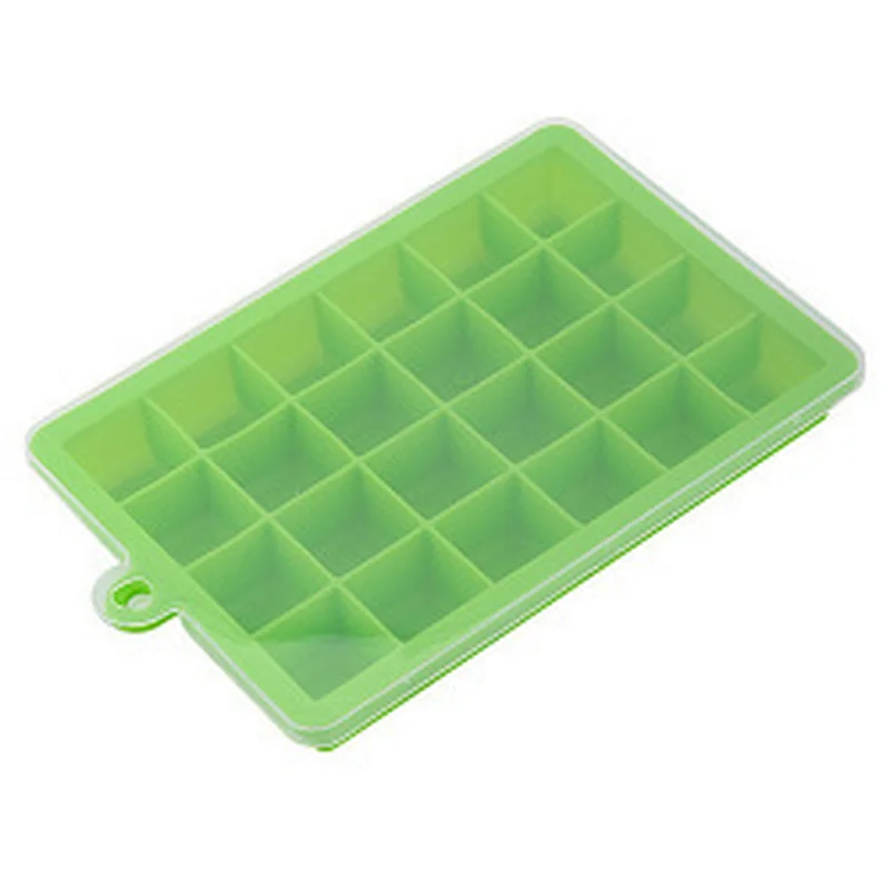 Bpa Free Eco-Friendly Ice Cube Tray Food Grade Custom Silicone Ice Tray