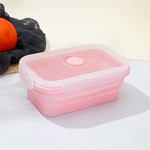 Bpa Free Food Organizer Container Sets Foldable Silicone Food Containers Set