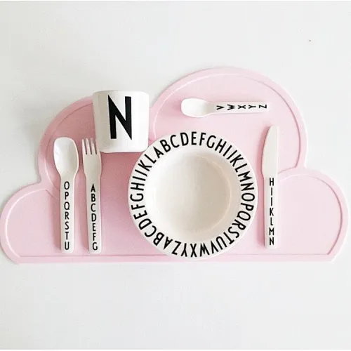Customized Dining Cloud Silicone Mat baby Placemat