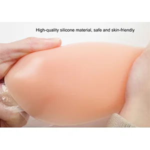 Sexy Nude Womens Invisible Adhesive Push-Up Silicone Bra Stick Free Bra Silicon Bra