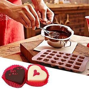 Valentine S Day Silicon Mold Chocolate &Cakes Custom Molds Chocolate Molde De Silicon