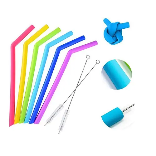 wholesale silicone straws