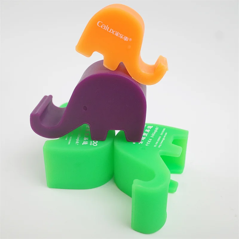Hot Sale Cheapest Phone Stand Universal Cute Phone Stand Silicone Animal  Holder