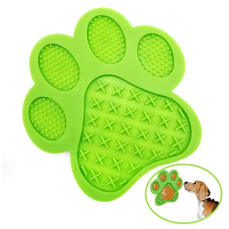 Pet Supplies Silicone Dog Peanut Butter Dog Lick Pad for Pet Bathing Grooming Dog Licking Pad