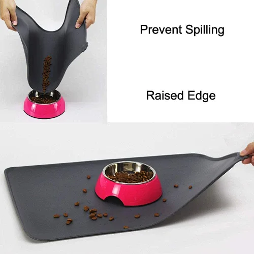 dog bowl mat