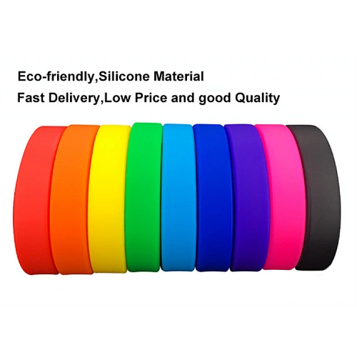 personalised rubber bracelets