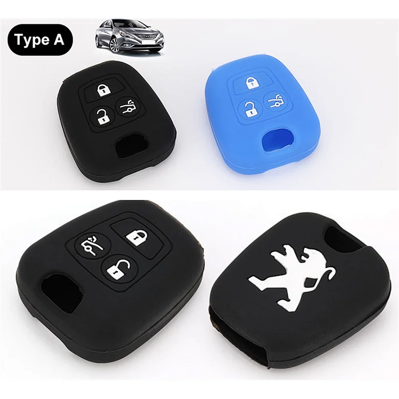 Factory Cheap Price Car Key Covers Silicone Remote Control Car Key Protect Your Car Key