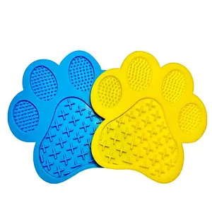 Dog Shower Assistant Snuffle Mat  Silicone Dog Bath Peanut Butter Dog Cat Lick Pad