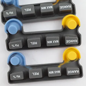 Conductive Silicone Rubber Button Custom Silicon Buttons For Switches Waterproof Switch Keypad