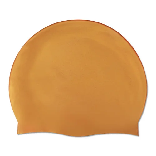 Colored Silkscreen Printed Silicone Swim Cap Silicone Patterned Swim Cap Custom Logo