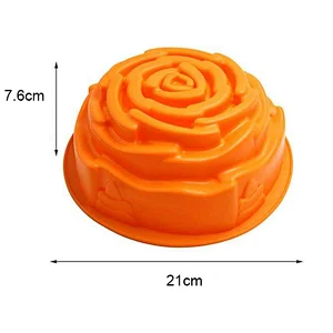 Wholesale Cake Molds New 2022 Non Stick Baking Mold Silicone Bakeware Cake Tray