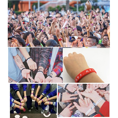 baseball rubber bracelets