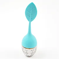 Reusable Silicone Handle Tea Strainer Perfect Strainer For Loose Leaf Tea